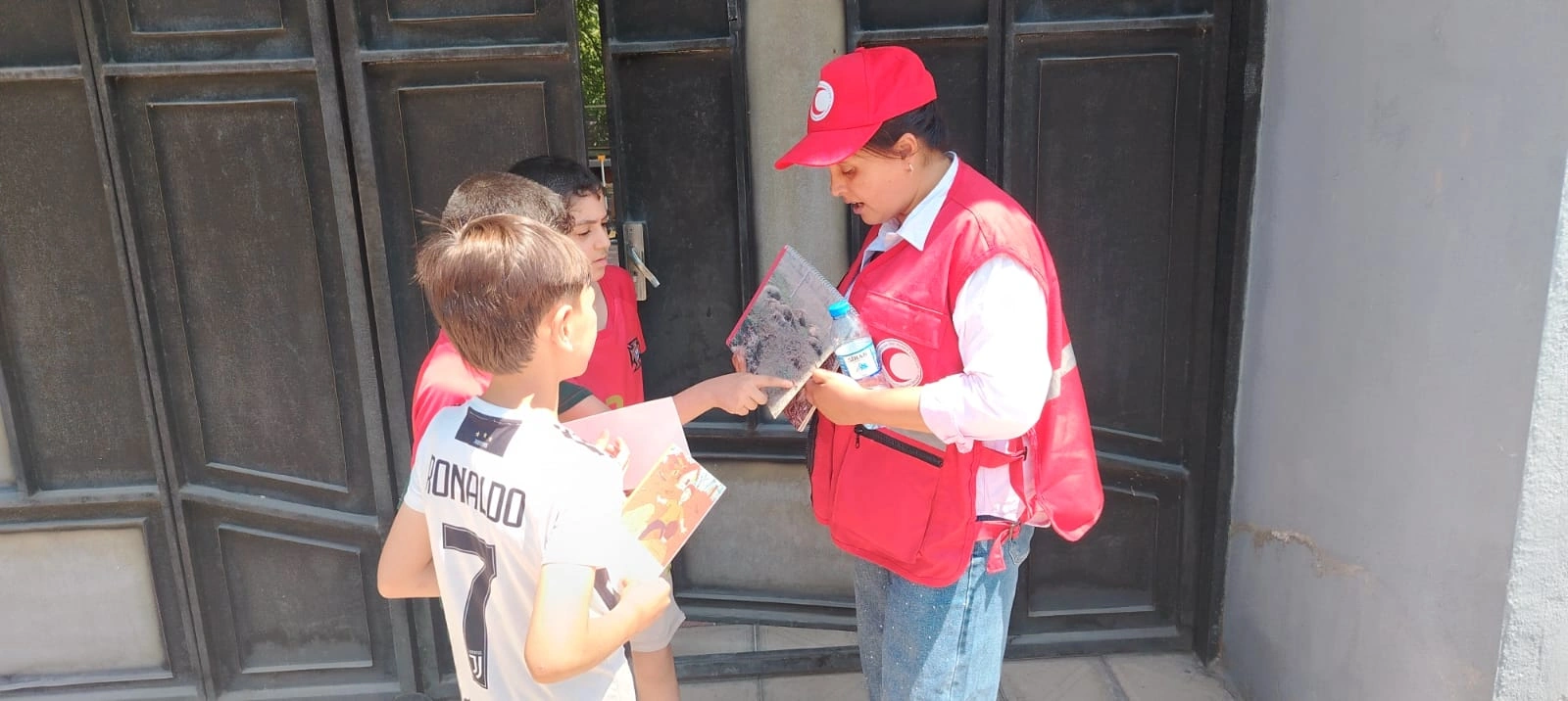 Ağdamda mina təhlükəsinə dair maarifləndirmə sessiyası keçirilib - FOTO