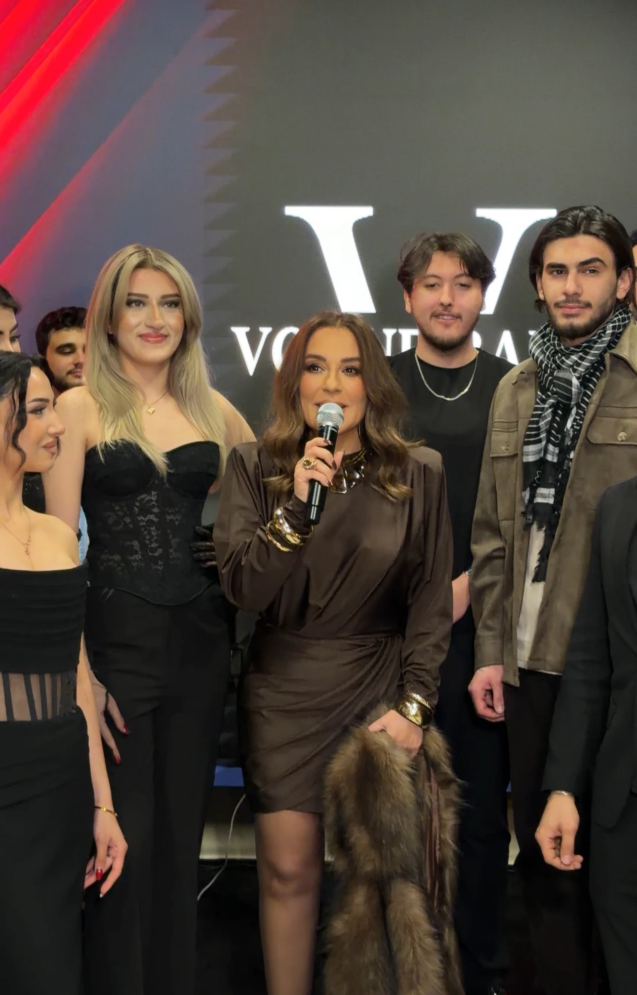 Xalq artisti “Miss Mister of Azerbaijan”ın finalçıları ilə bir arada - FOTOLAR