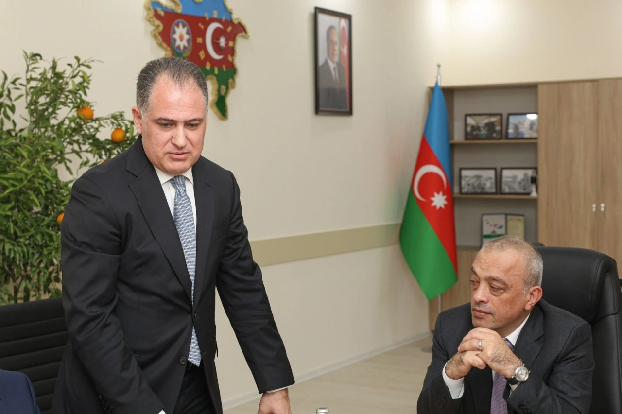 Agentlik sədri Lənkəran-Astara regional bölməsinin yeni binası ilə tanış olub - FOTOLAR