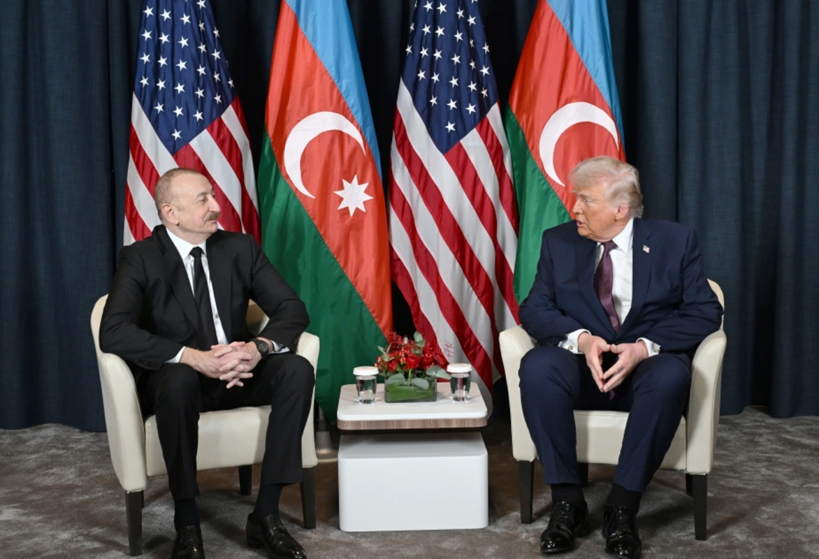 Davosda İlham Əliyevlə Donald Trampın görüşü olub - YENİLƏNİB
