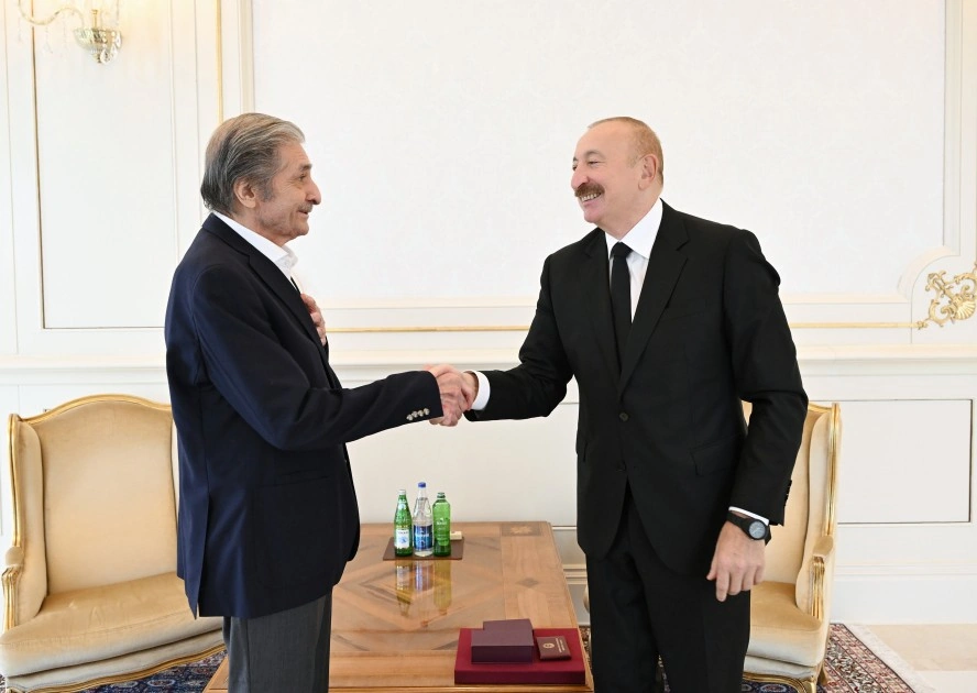 Prezident Fərhad Xəlilova “İstiqlal” ordenini təqdim etdi - FOTOLAR