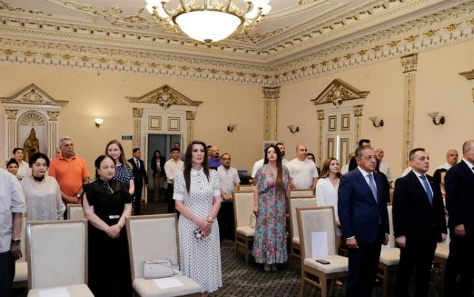 Diasporla İş üzrə Dövlət Komitəsində Azərbaycan və İsrail kinematoqrafçılarının birgə layihəsi təqdim olunub - FOTO