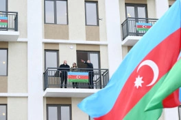Prezident İlham Əliyev Ağdamda 2-ci yaşayış kompleksinin açılışında iştirak edib - YENİLƏNİB - FOTO