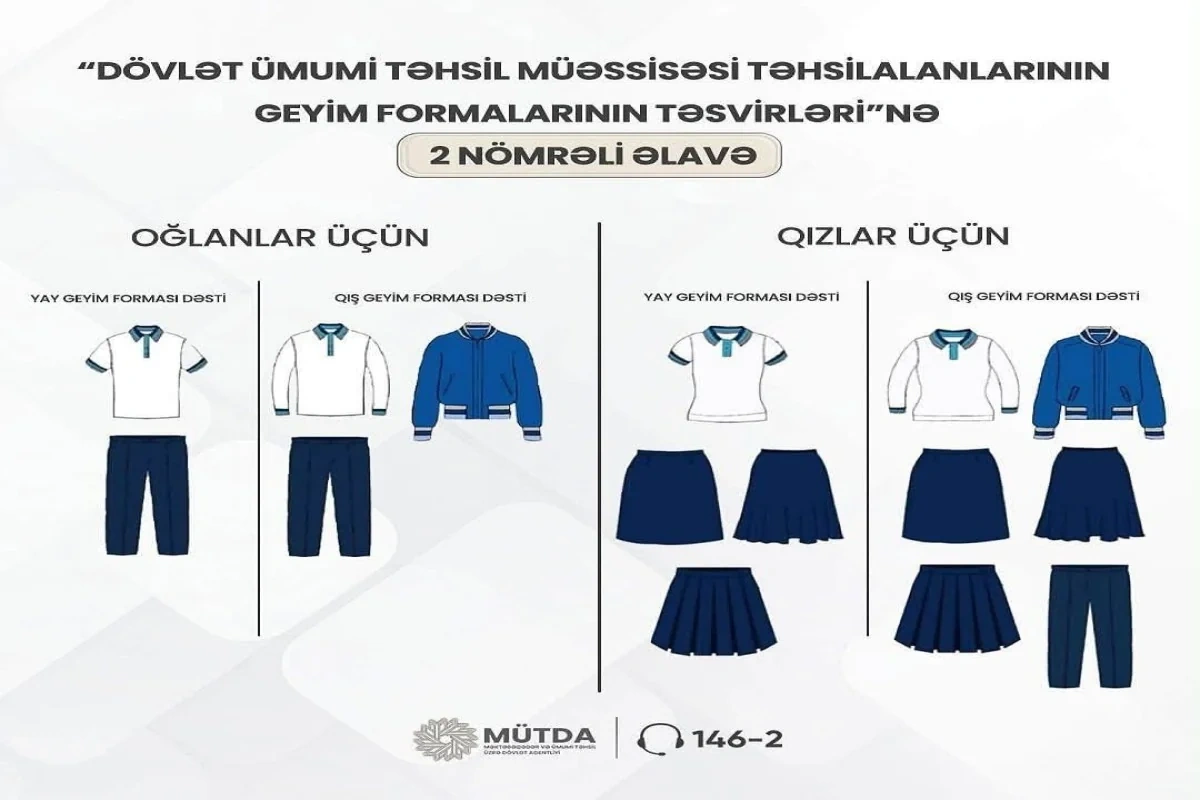 Agentlik məktəbli forması ilə bağlı valideynlərə müraciət edib - FOTO