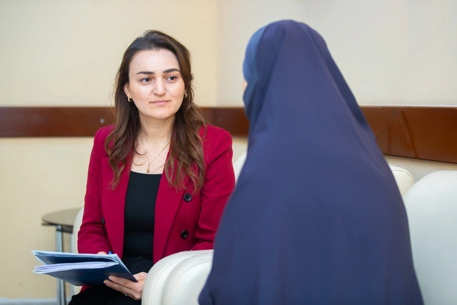 Suriyadan gətirilən ana və uşaqları sosial xidmət müəssisəsinə yerləşdirildilər - FOTO