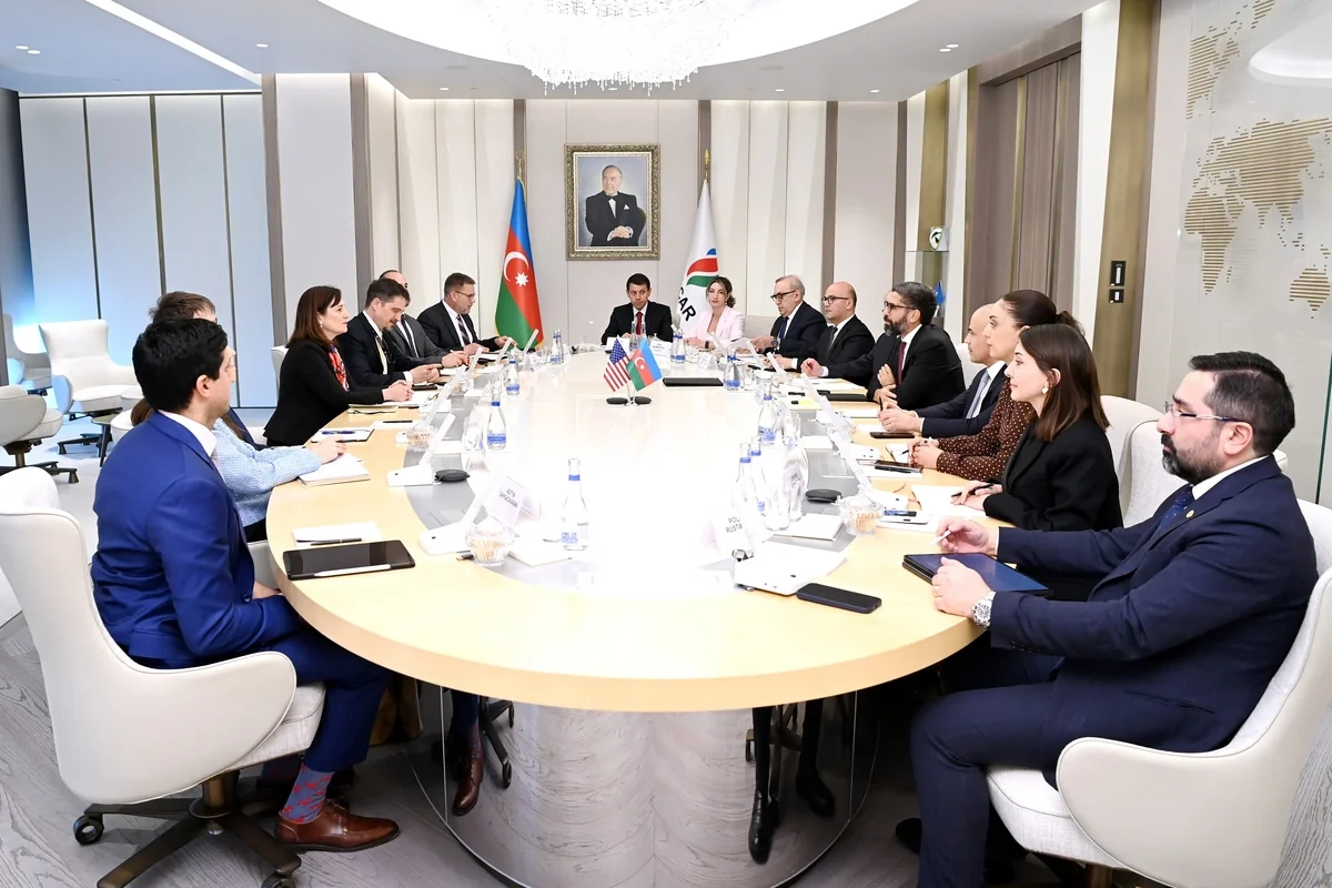 SOCAR-ın prezidenti ABŞ rəsmiləri ilə görüşüb - FOTO