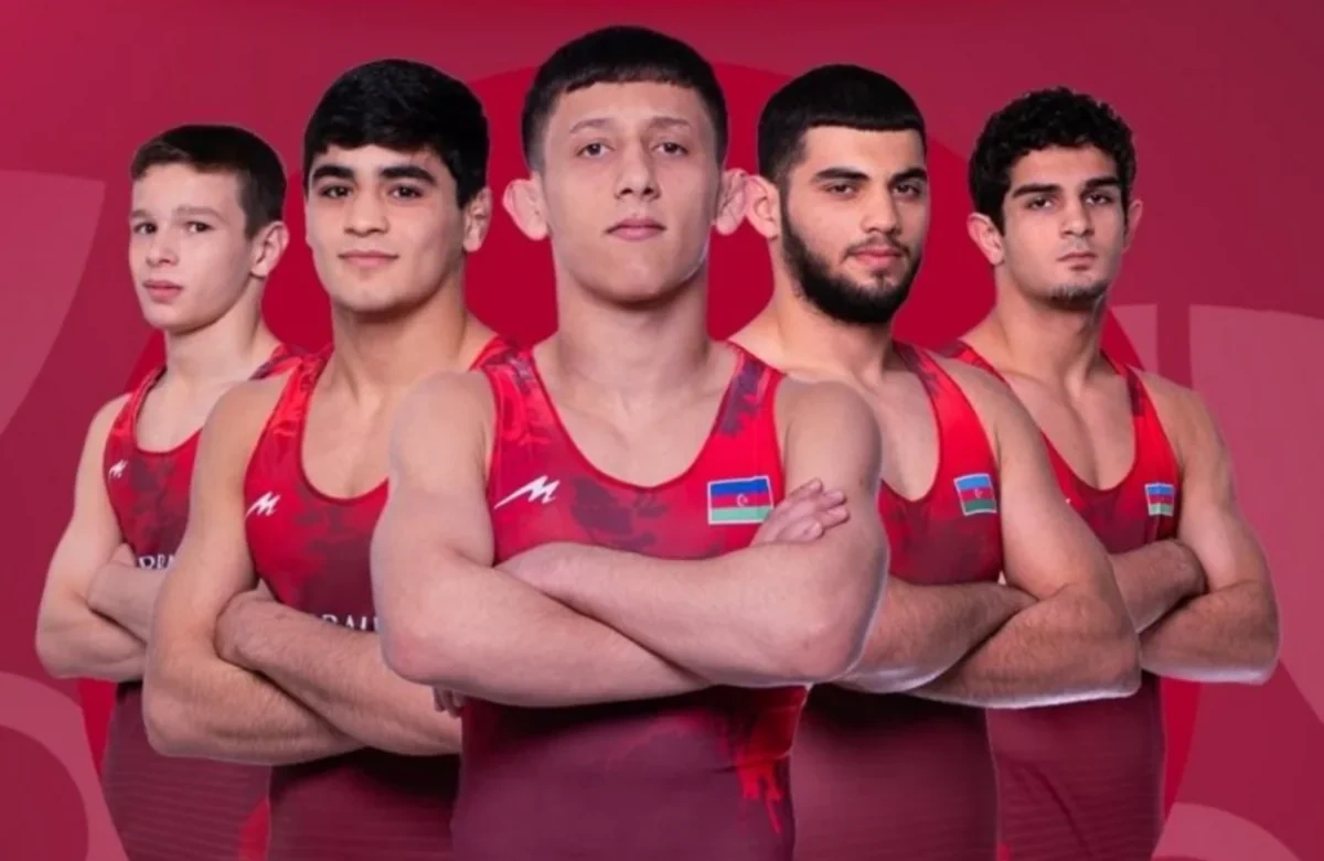 Azərbaycanın yeniyetmə güləşçiləri Avropa çempionatına üç medalla başlayıblar
