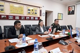 Bakıda Azərbaycan və Gürcüstanın hərbi hüquqşünaslarının işgüzar görüşü keçirilib - FOTO