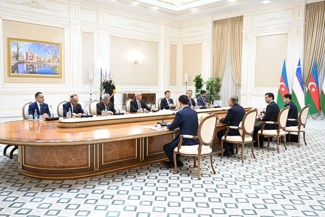 Şavkat Mirziyoyev Əli Əsədovu qəbul edib - FOTO