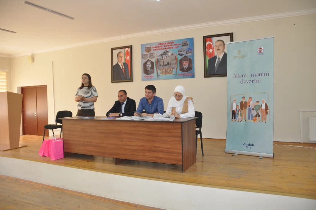 “Ailəm – mənim dəyərim” layihəsi çərçivəsində bağlanış görüşü təşkil olundu - FOTO