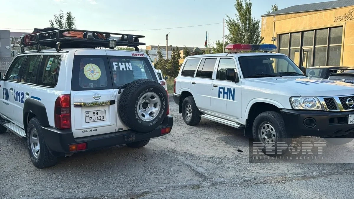 Sumqayıtda yaşayış binasında PARTLAYIŞ OLUB - FOTO