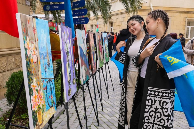 "UNEC-də Novruz daha gözəl olur" adlı təntənəli bayram tədbiri keçirilib - FOTO