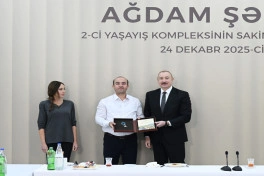 Prezident İlham Əliyev Ağdamda 2-ci yaşayış kompleksinin açılışında iştirak edib - YENİLƏNİB - FOTO