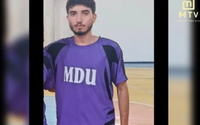 Futbol oynayarkən ölən tələbənin FOTOsu
