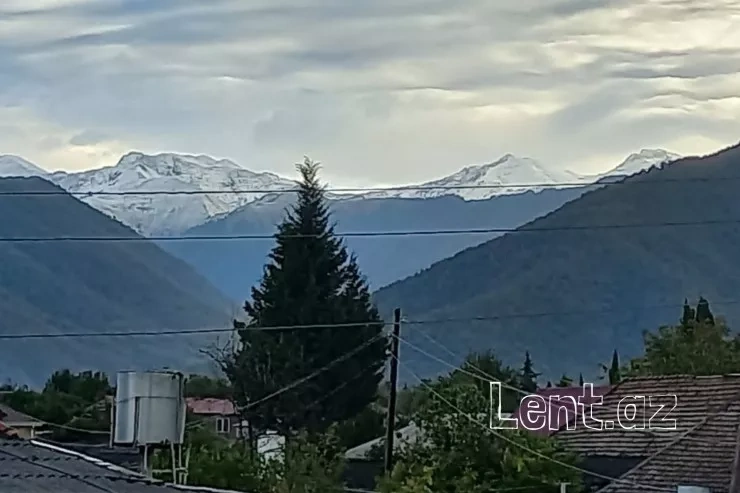 Zaqatala dağlarına qar yağdı - FOTO