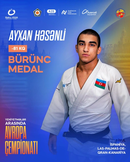 Azərbaycan cüdoçuları Avropa çempionatını 10 medalla başa vurublar - FOTO
