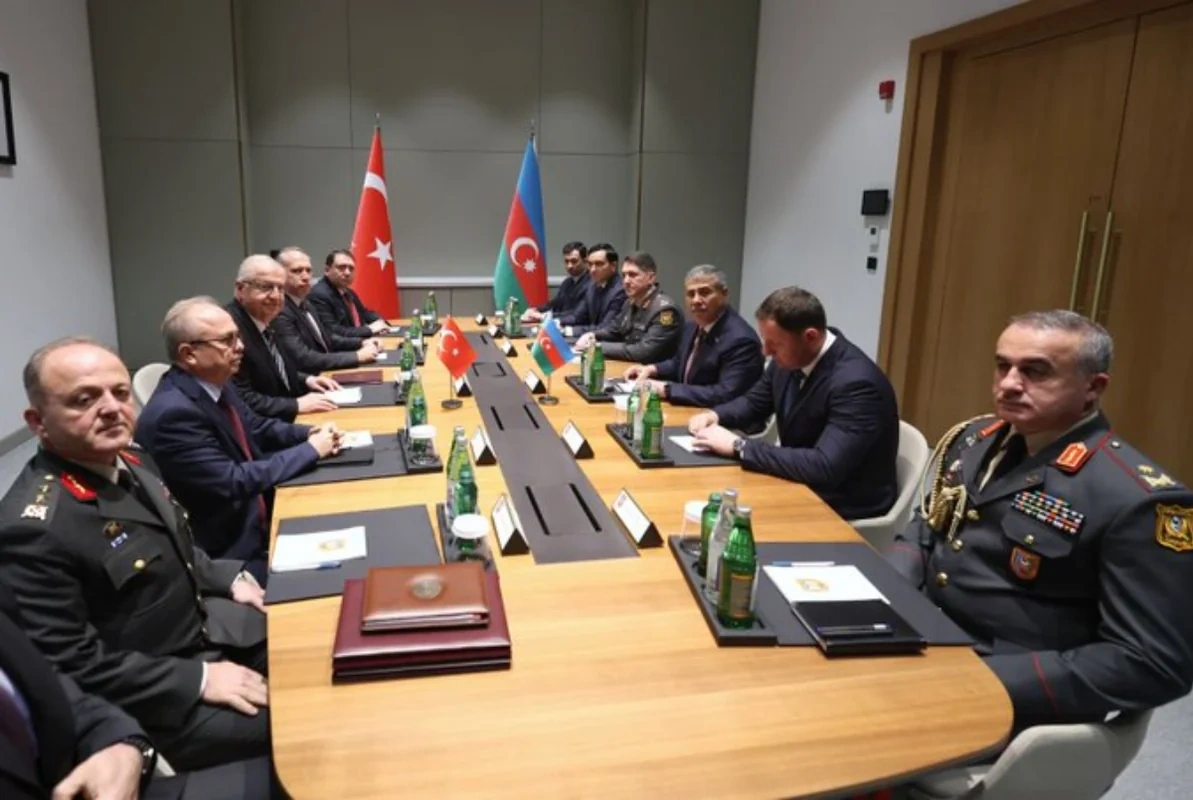 Şuşada Azərbaycan və Türkiyənin müdafiə nazirlərinin görüşü keçirilib - FOTO