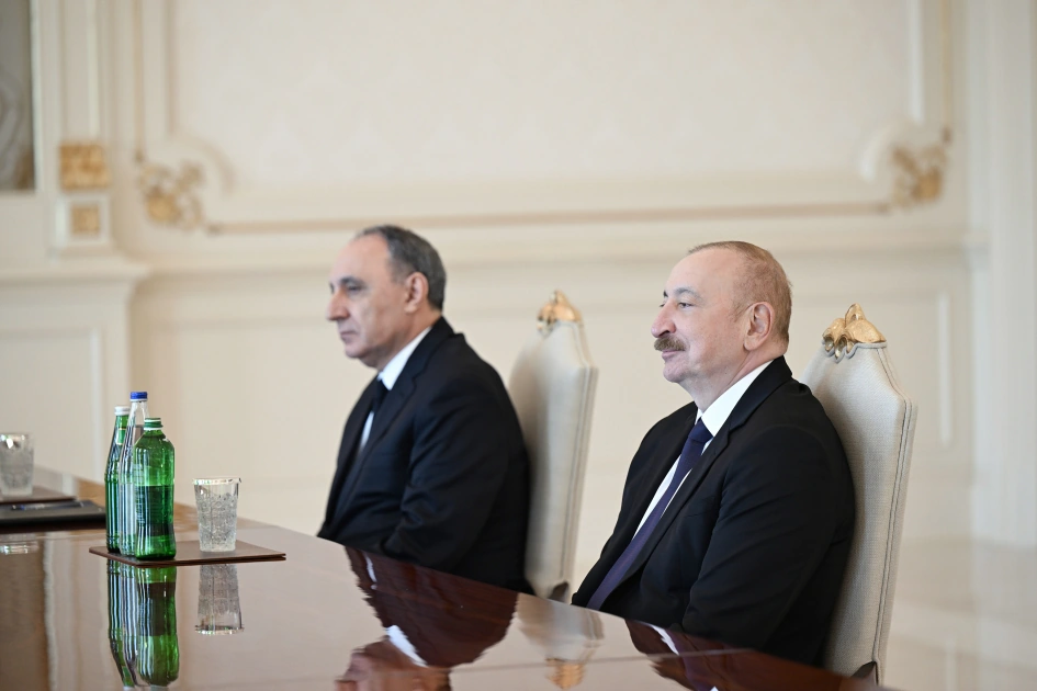 İlham Əliyev Türkiyə Ali Məhkəməsinin Baş prokurorunu qəbul etdi - FOTO