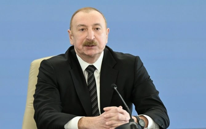 Azərbaycan Prezidenti: Bu gün biz Şərq-Qərb nəqliyyat dəhlizinə geniş sərmayə yatırırıq