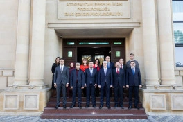 Türkiyənin prokuror və hakimlərindən ibarət nümayəndə heyəti Azərbaycana səfər edib - FOTO