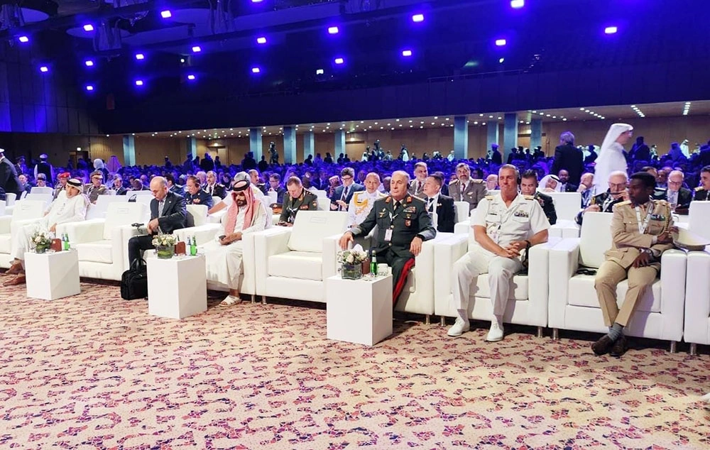 Kərim Vəliyev Qətərdə beynəlxalq dəniz müdafiə konfransında iştirak edir - FOTO