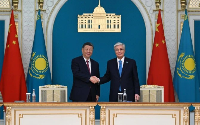 Kasım-Jomart Tokayev və Si Cinpin Şanxayda danışıqlar aparacaqlar