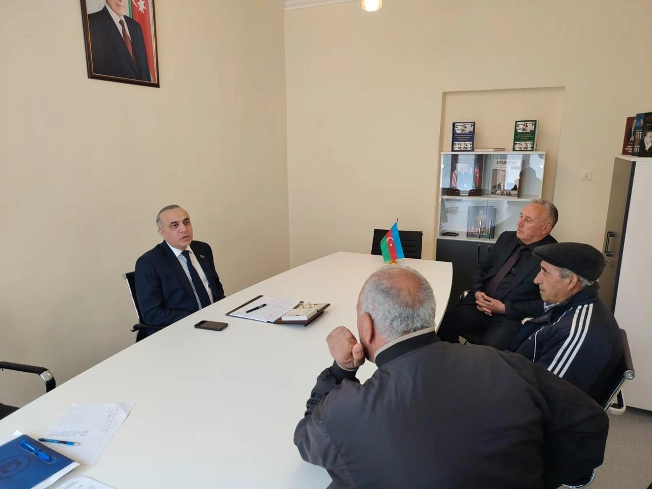 Azay Quliyev seçicilərlə görüş keçirdi - FOTO