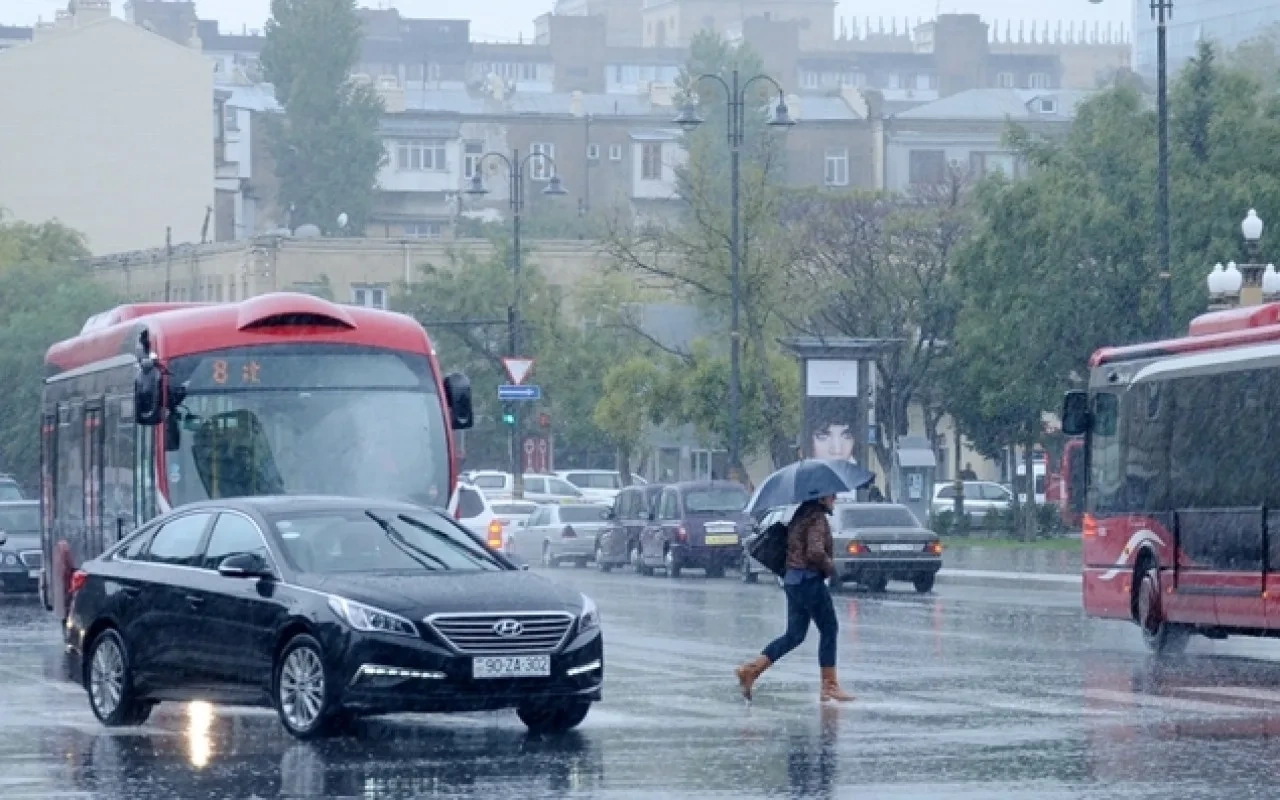 Sabah Bakıda yağış yağacaq - PROQNOZ