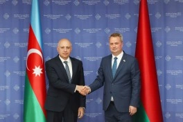Samir Şərifov Belarusa səfər edib - FOTO