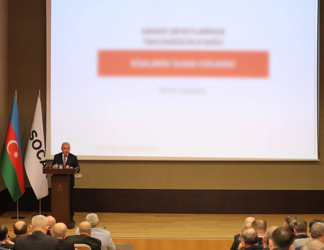 "Neft sənayesi obyektlərində təhlükəsizliyin təmin edilməsi və risklərin idarəolunması" mövzusunda seminar keçirilib - FOTO
