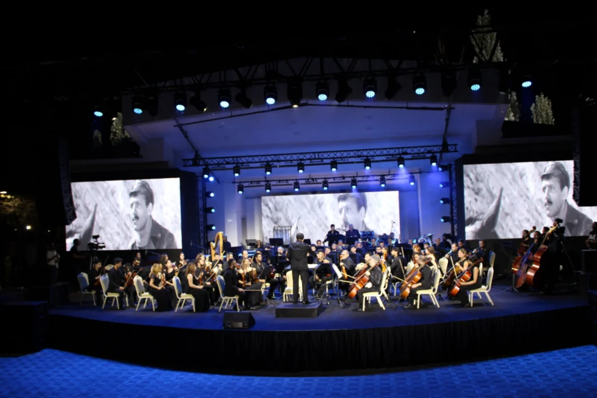 İlk dəfə Qəbələ Festivalında Azərbaycan kinofimlərindən musiqilər səsləndirilib - FOTO