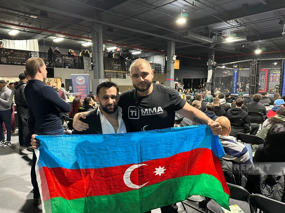 ABŞ-də azərbaycanlıların iştirak etdiyi MMA döyüş turnirinə start verilib - FOTOLAR