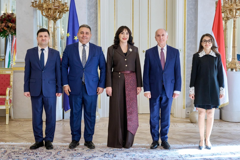 Azərbaycanın Macarıstandakı yeni səfiri etimadnaməsini təqdim edib - FOTO