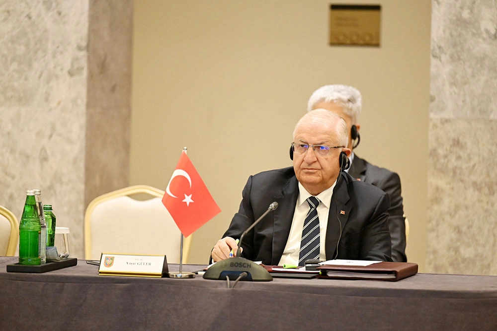 Şuşada Azərbaycan, Türkiyə və Gürcüstan müdafiə nazirlərinin üçtərəfli görüşü keçirildi - FOTO/VİDEO
