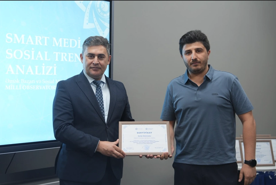 Media nümayəndələri üçün növbəti “Sosial Jurnalistika” təlimi təşkil edilib - FOTO