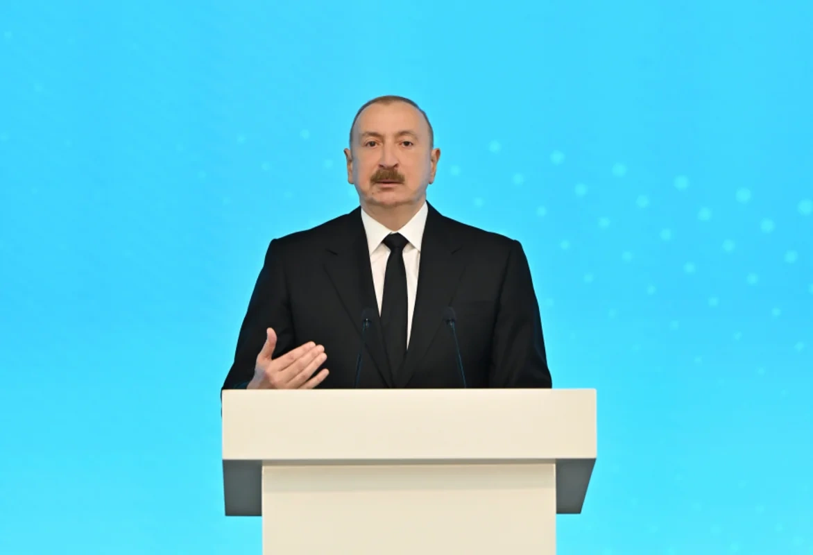 Prezident: "Bu gün tərəfdaşlarımızla enerji kabelləri ilə bağlı sıx əməkdaşlıq edirik"