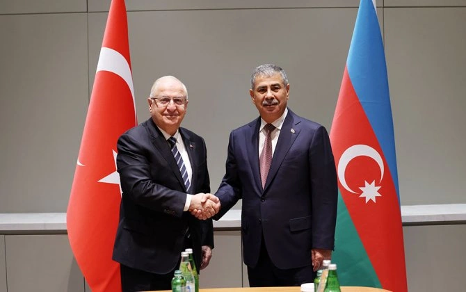 Şuşada Azərbaycan-Türkiyə müdafiə nazirlərinin ikitərəfli görüşü keçirilib - FOTO