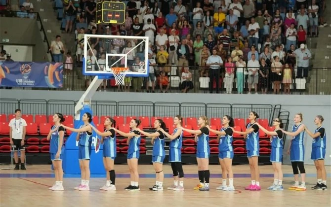 Qızlardan ibarət basketbol millimiz Şimali Makedoniyaya qalib gəldi