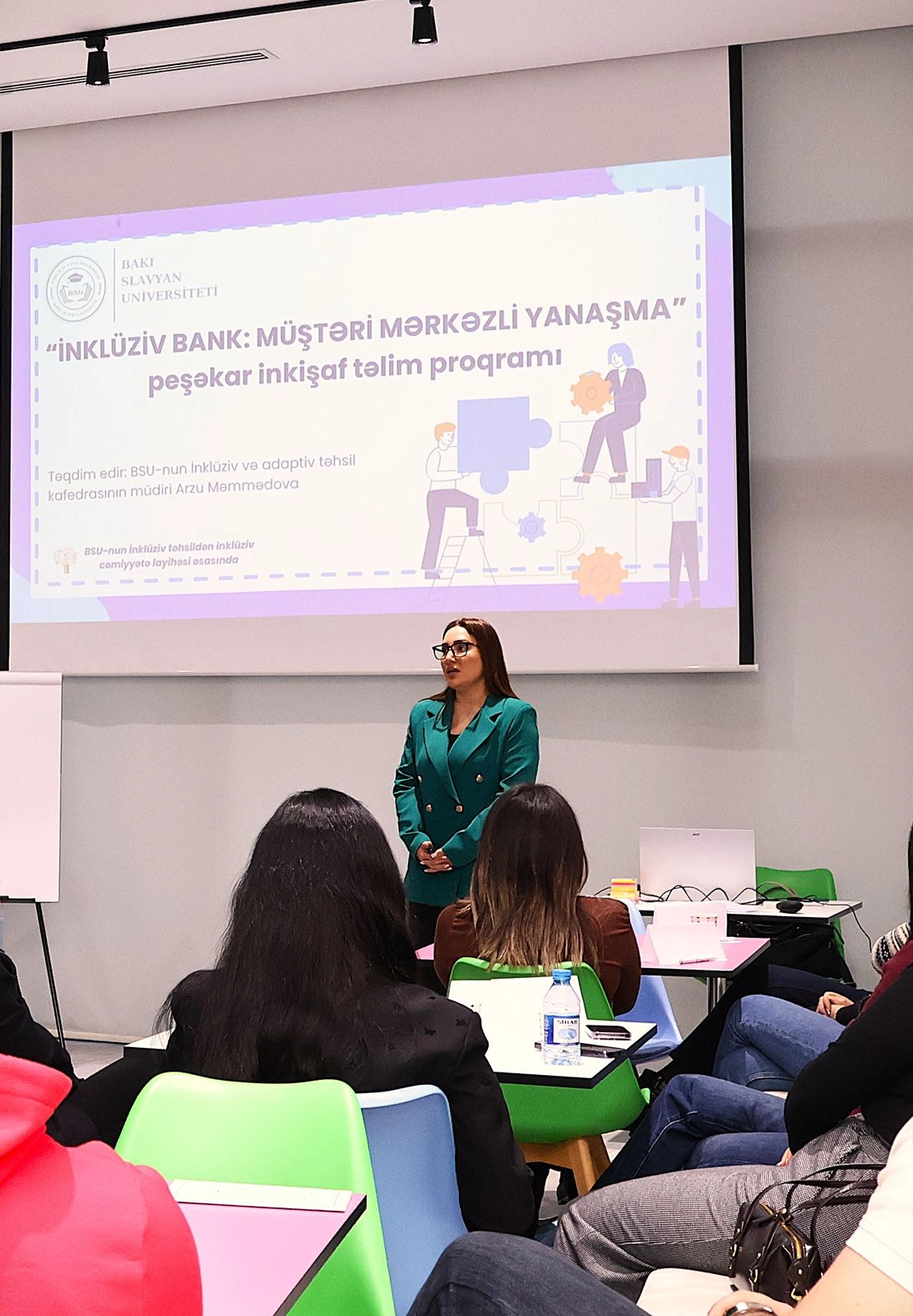 BSU-da “İnklüziv bankçılıq” mövzusunda peşəkar inkişaf təlimi keçirilib - FOTO