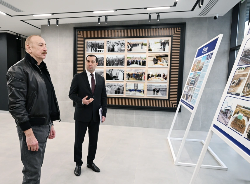 İlham Əliyev Şamaxıda "Şirvan Aqro" heyvandarlıq kompleksinin açılışında iştirak edib - FOTO