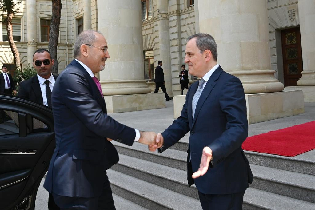 Azərbaycan və İordaniya XİN başçıları danışıqlar apardı - YENİLƏNİB + FOTO