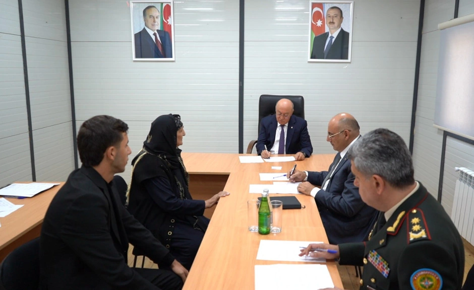 Kəmaləddin Heydərov Kəlbəcərdə vətəndaşları qəbul edib - FOTO