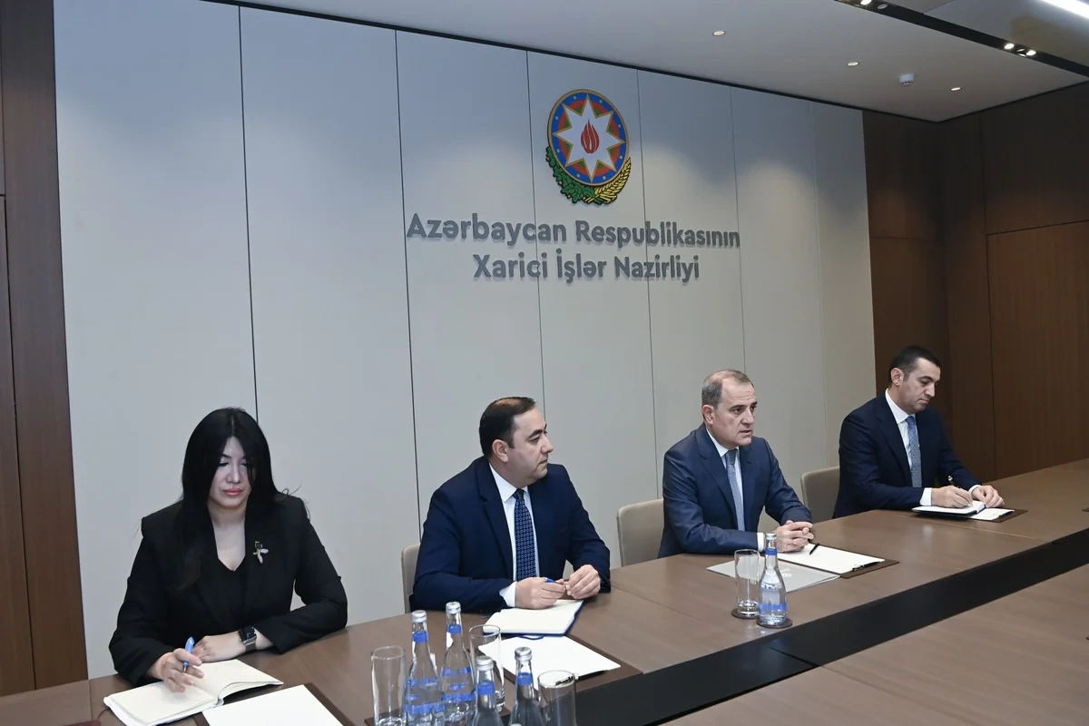 Ceyhun Bayramov Arye Laytstounla Azərbaycan-ABŞ strateji tərəfdaşlığını müzakirə etdi - FOTO