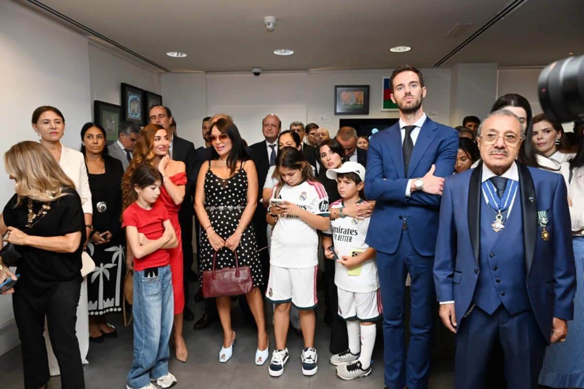 Madriddə MAMA "Ana təbiət" beynəlxalq incəsənət sərgisinin açılışı olub - FOTOLAR
