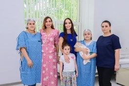 Mehriban Əliyeva Elmi-Tədqiqat Pediatriya İnstitutunu ziyarət edib - FOTO