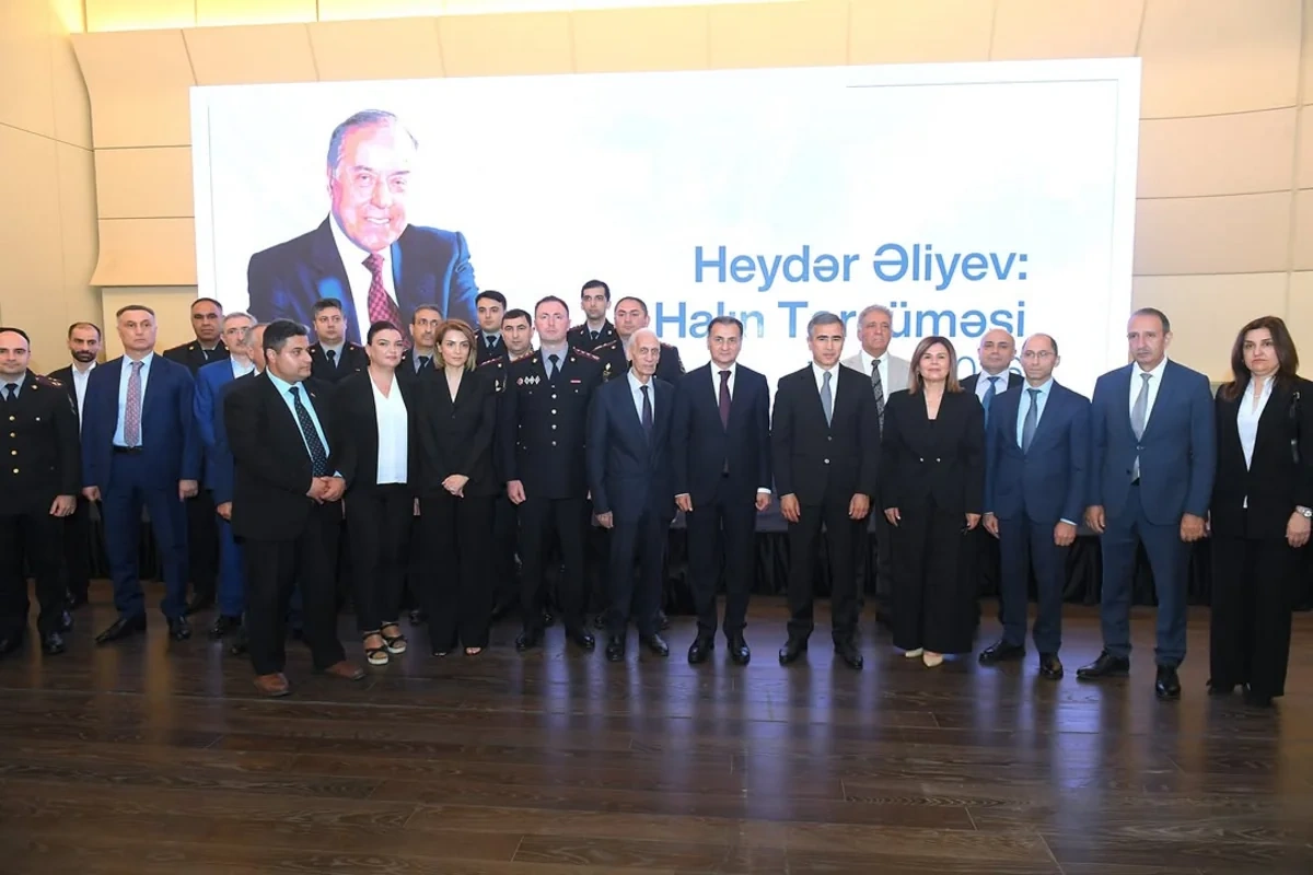 Anar Ələkbərov "Heydər Əliyev: Halın Tərcüməsi" filminin təqdimatından paylaşım etdi - FOTO