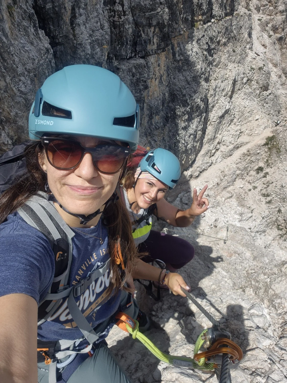 Azərbaycanlı alpinistlər İtaliyanın Dolomit dağlarında Monte Paterno zirvəsinə qalxıblar - FOTO