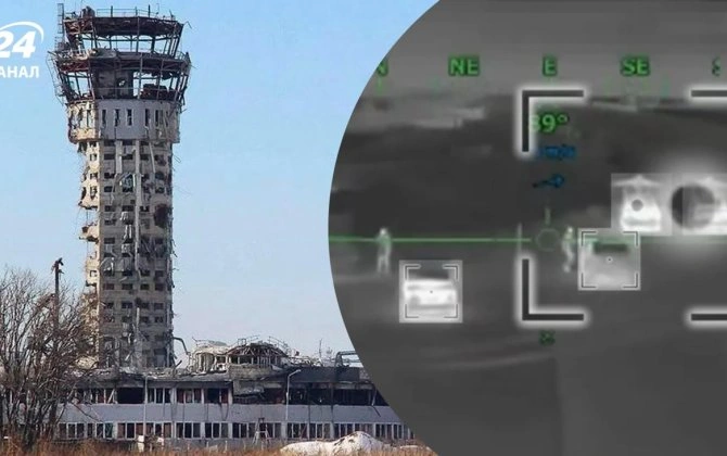 Ukrayna döyüşçüləri Donetsk aeroportunu atəş nəzarətinə götürdü...