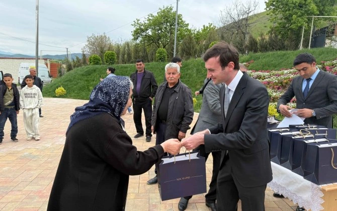 Növbəti köç karvanı Xanoba kəndinə çatdı - FOTOLAR