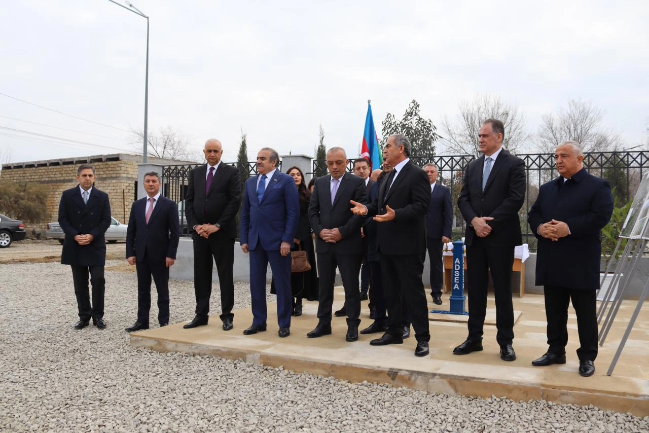 ADSEA daha bir qəsəbəni içməli su ilə təmin edib - FOTO